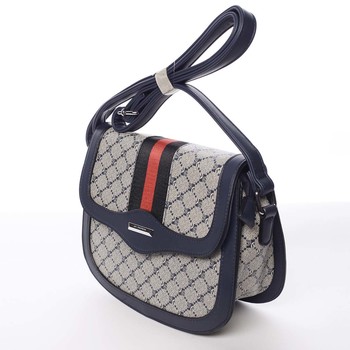 Módní originální dámská tmavě modrá crossbody kabelka - Silvia Rosa Kristel 