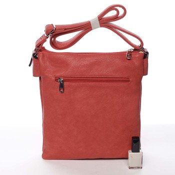 Dámská červená moderní a elegantní crossbody kabelka - Dudlin Ketty 