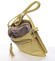 Módní dámská žlutá crossbody kabelka se vzorem - Silvia Rosa Gillian 