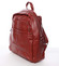 Střední městský dámský červený batoh - Silvia Rosa Jimm