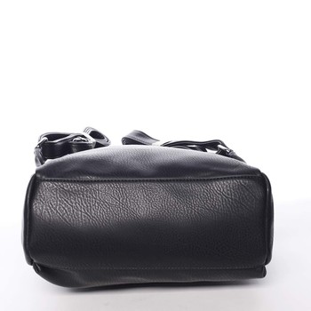 Střední městský dámský černý batoh - Silvia Rosa Jimm