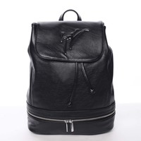 Trendy dámský městský batoh černý - Silvia Rosa Karely