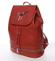 Trendy dámský městský batoh červený - Silvia Rosa Karely