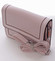 Originální elegantní crossbody kabelka světle růžová - Silvia Rosa Cielo 