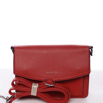 Elegantní a luxusní červená crossbody kabelka - Silvia Rosa Sheyla