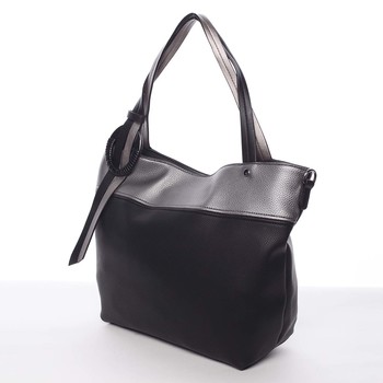 Moderní a elegantní dámská kabelka přes rameno černá - Maria C Sahar
