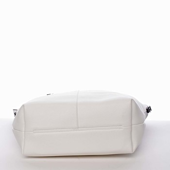 Moderní a elegantní dámská kabelka přes rameno bílá - Maria C Sahar