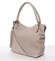 Velká dámská kabelka přes rameno světlá taupe - MARIA C Ewa