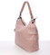 Velká růžová luxusní dámská kabelka přes rameno - MARIA C Samira