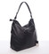 Velká černá luxusní dámská kabelka přes rameno - MARIA C Samira