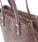 Exkluzivní dámská kožená kabelka tmavě růžová - ItalY Logistilla
