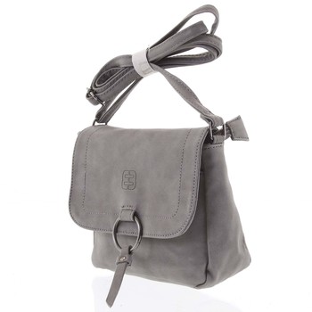 Crossbody kabelka malá šedá - Enrico Benetti Echo