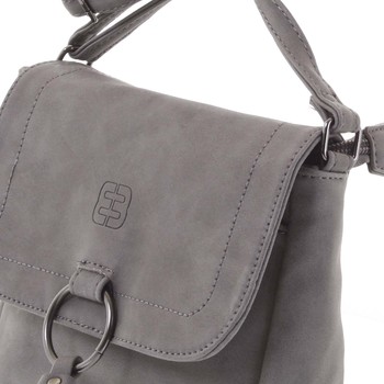 Crossbody kabelka malá šedá - Enrico Benetti Echo