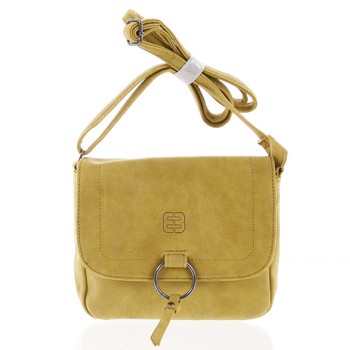 Crossbody kabelka malá hořčicová - Enrico Benetti Echo