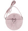 Kulatá moderní dámská crossbody kabelka růžová - Enrico Benetti Behesha