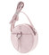 Kulatá moderní dámská crossbody kabelka růžová - Enrico Benetti Behesha