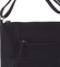 Malá elegantní perforovaná crossbody kabelka černá - Beagles Soraya