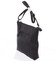 Malá elegantní perforovaná crossbody kabelka černá - Beagles Soraya