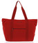 Velká dámská cestovní taška přes rameno červená - Enrico Benetti Mariam