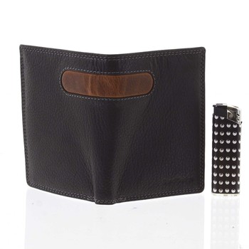 Pánská kožená peněženka černá - SendiDesign Parah