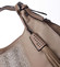 Luxusní taupe dámská kabelka přes rameno - Maria C Parisa