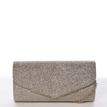 Zlaté dámské psaníčko s glitry - Michelle Moon Darkness