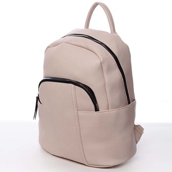 Módní a originální dámský batoh růžový - Maria C Rashid