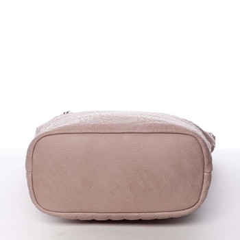 Módní růžová dámská crossbody kabelka - Silvia Rosa Santika