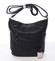 Módní černá dámská crossbody kabelka - Silvia Rosa Santika