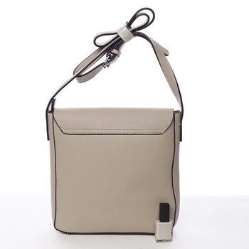 Dámská elegantní crossbody kabelka světlá camel - Maria C Zahra 