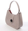 Luxusní dámská kožená kabelka starorůžová - ItalY Fatima