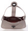 Luxusní dámská kožená kabelka starorůžová - ItalY Fatima