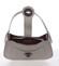 Luxusní dámská kožená kabelka šedá - ItalY Fatima