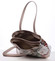 Exkluzivní dámská kožená kabelka pudrová - ItalY Logistilla