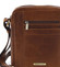 Perfektní pánská světle hnědá kožená taška - Sendi Design Halir