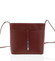 Dámská kožená crossbody kabelka červená - ItalY Aneta