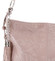 Dámská kožená kabelka přes rameno růžová - ItalY Heather