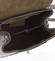 Dámský originální kožený taupe batůžek kabelka - ItalY Acnes