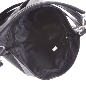 Elegantní dámská kabelka přes rameno černá - Ellis Negina