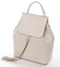 Luxusní dámský batoh světle béžový kožený - ItalY Adelpha