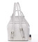 Luxusní dámský batoh světle šedý kožený - ItalY Adelpha
