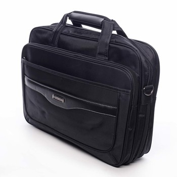 Pánská taška na notebook černá - Bellugio Zabbi