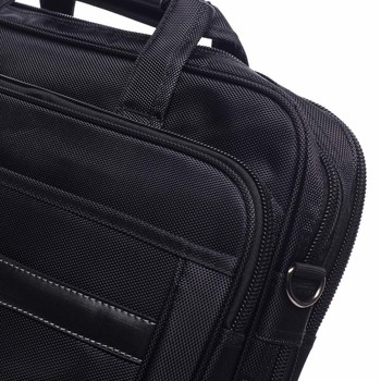 Pánská taška na notebook černá - Bellugio Zabbi