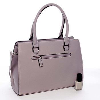 Exkluzivní dámská kabelka do ruky světle fialová - David Jones Shabanax