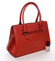 Exkluzivní dámská kabelka do ruky červená - David Jones Shabanax