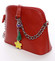 Malá elegantní crossbody kabelka červená - David Jones Trina