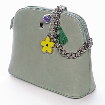 Malá elegantní crossbody kabelka bledě zelená - David Jones Trina