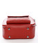 Luxusní malá dámská kabelka do ruky červená - David Jones Stela