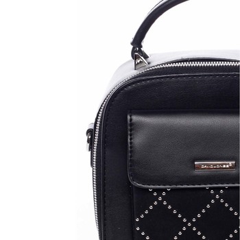 Luxusní malá dámská kabelka do ruky černá - David Jones Stela