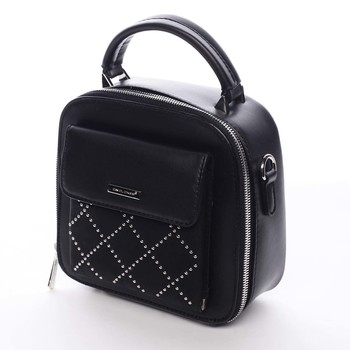 Luxusní malá dámská kabelka do ruky černá - David Jones Stela